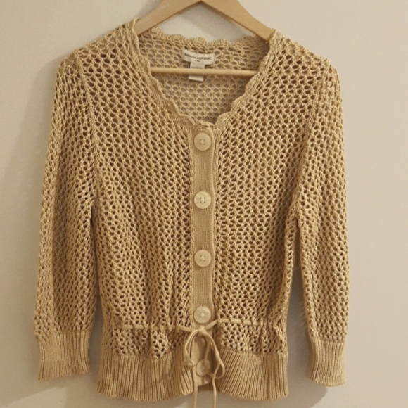 Banana Republic Sweaters - Crocheted Banana Republic sweater